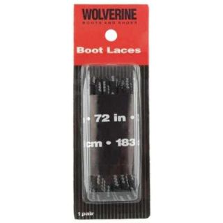 W69415 72" Black Laces-Wolverine