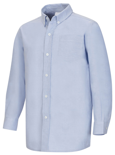 AUW - Boys Long Sleeve Oxford Shirt-All Uniform Wear