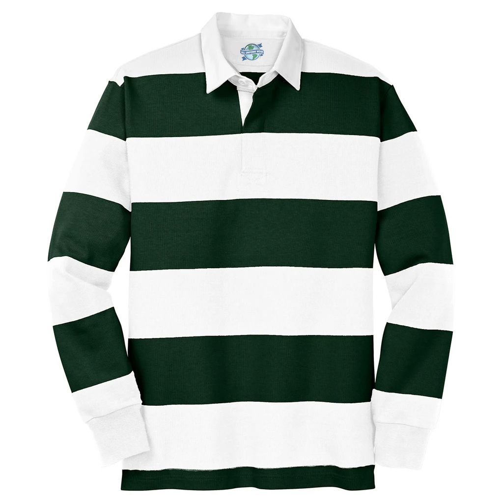 AUW Long Sleeve Rugby Polo-All Uniform Wear