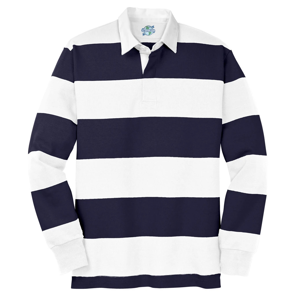 AUW Universal Long Sleeve Rugby Polo-All Uniform Wear