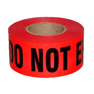 Pre-Printed Safetape Barricade Tape - Danger Do Not Enter-Radians