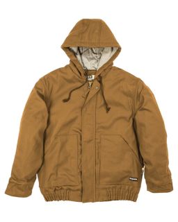 Mens Tall Flame&#45;Resistant Hooded Jacket-Berne