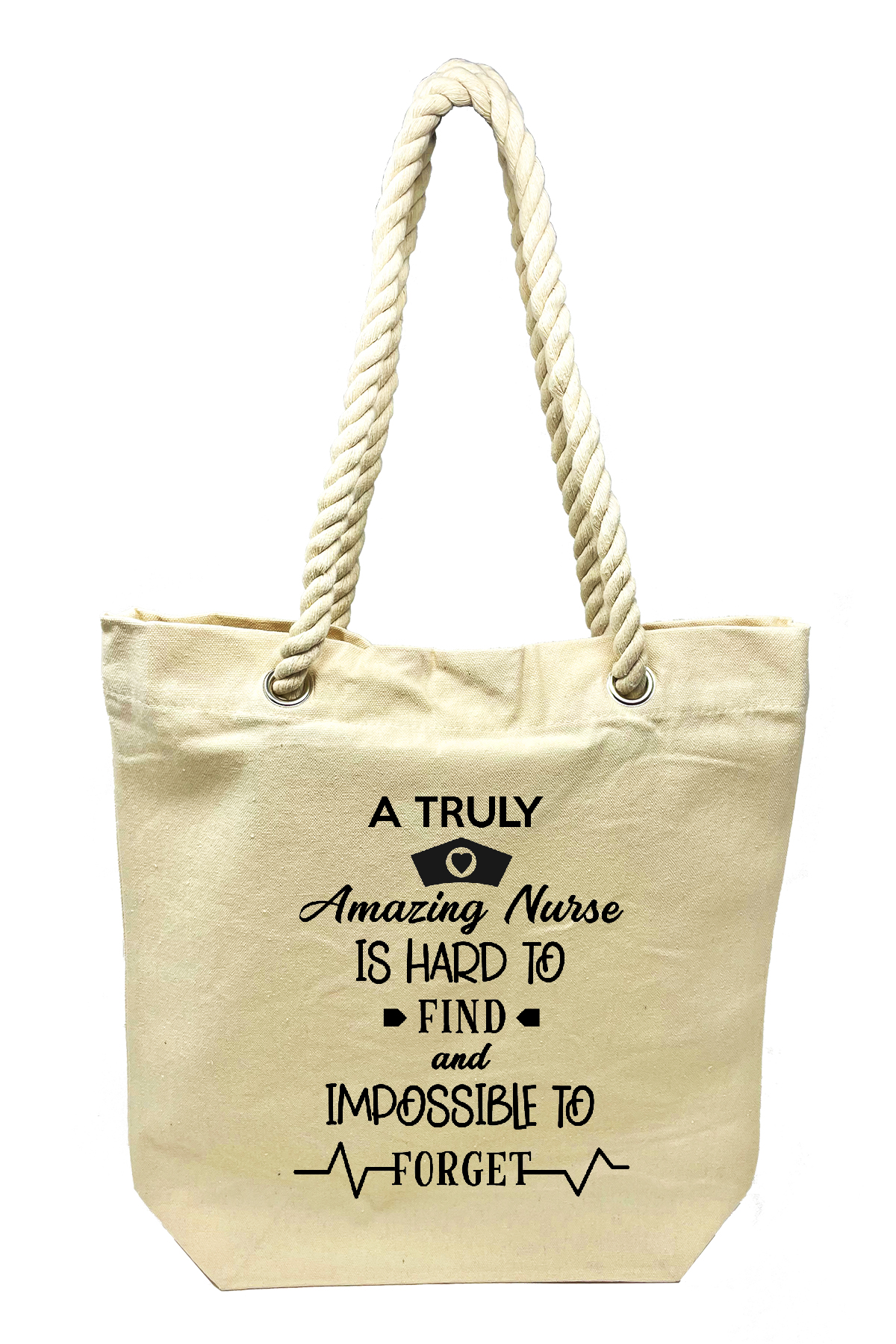 A Truly Amazing Nurse - Canvas Tote Bag-Cutieful