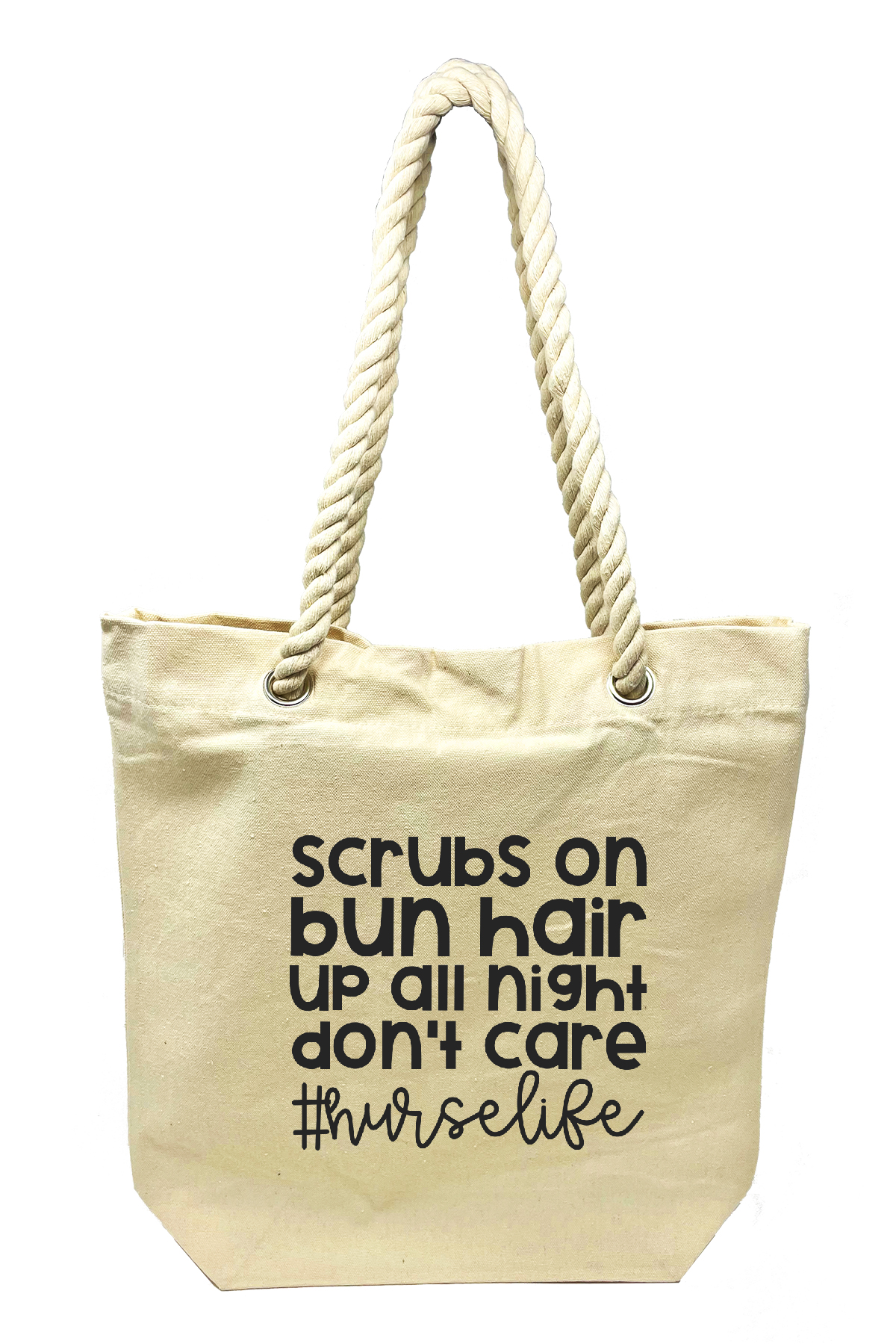 #nurselife - Canvas Tote Bag-Cutieful