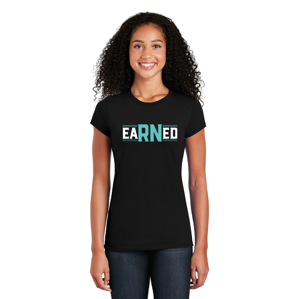 EaRNed &#45; Cotton Short Sleeve T&#45;Shirt-Cutieful
