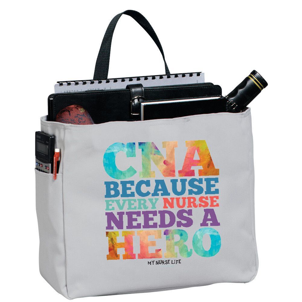 CNA Hero Tote Bag-Cutieful