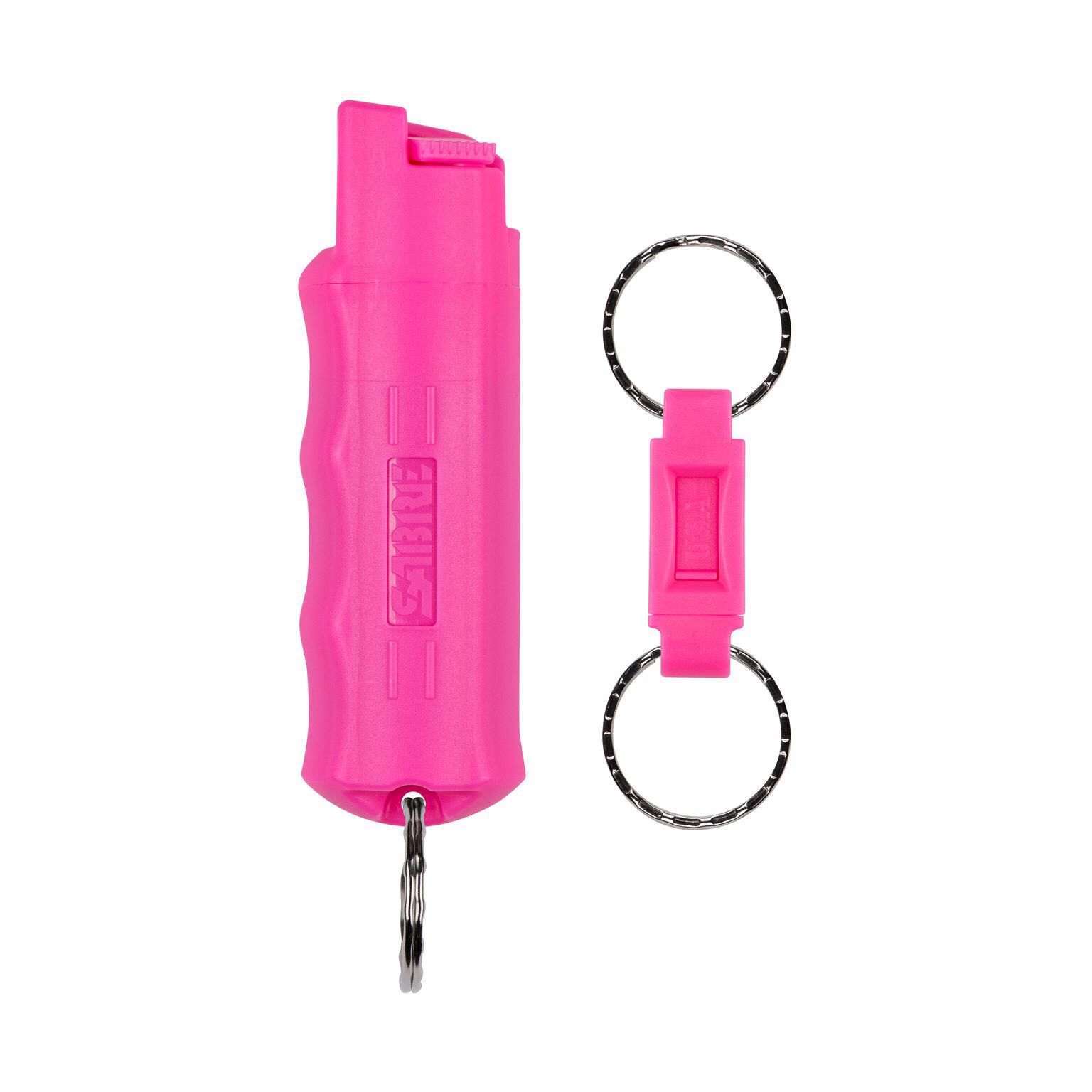 Pink Hardcase Pepper Spray-Sabre Red