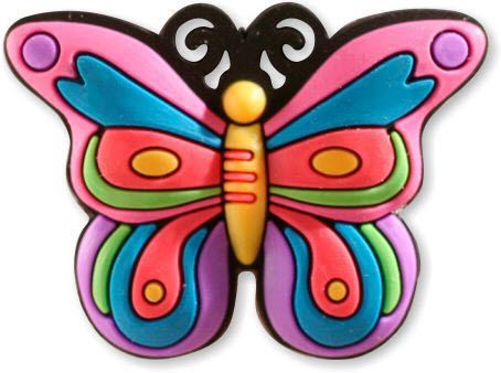 Butterfly - Smart Charms 3D Rubber Badge Reel-Smart Charms