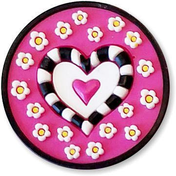 Hearts - Smart Charms 3D Rubber Badge Reel-Smart Charms