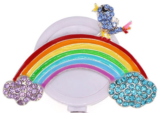 Rainbow - Dazzle Badge Reel-Cutieful