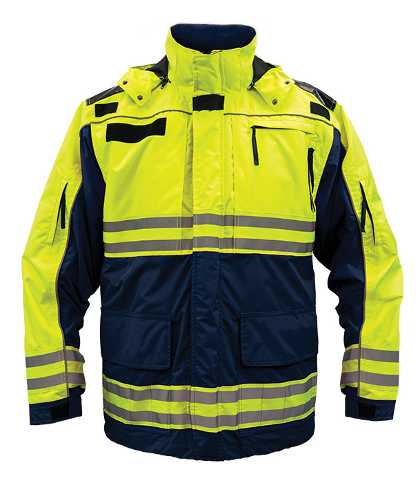 The Rescue Jacket with Logo on Left Chest-Game Sportswear