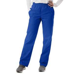 300CP Petite Unisex Classic Elastic Waist Scrub Pants-Spectrum