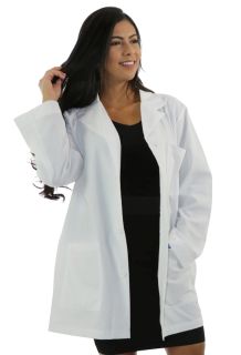 401A 34 Unisex Antimicrobial Lab Coat-Spectrum