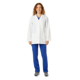 410A 34 Ladies Antimicrobial Lab Coat-Spectrum