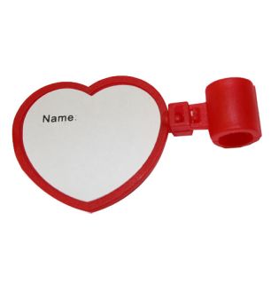 KT-GF04 Stethoscope Heart Name Tag-Spectrum