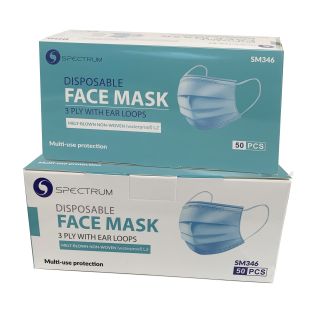 SM346 Disposable level 2 masks-50 pieces-Spectrum