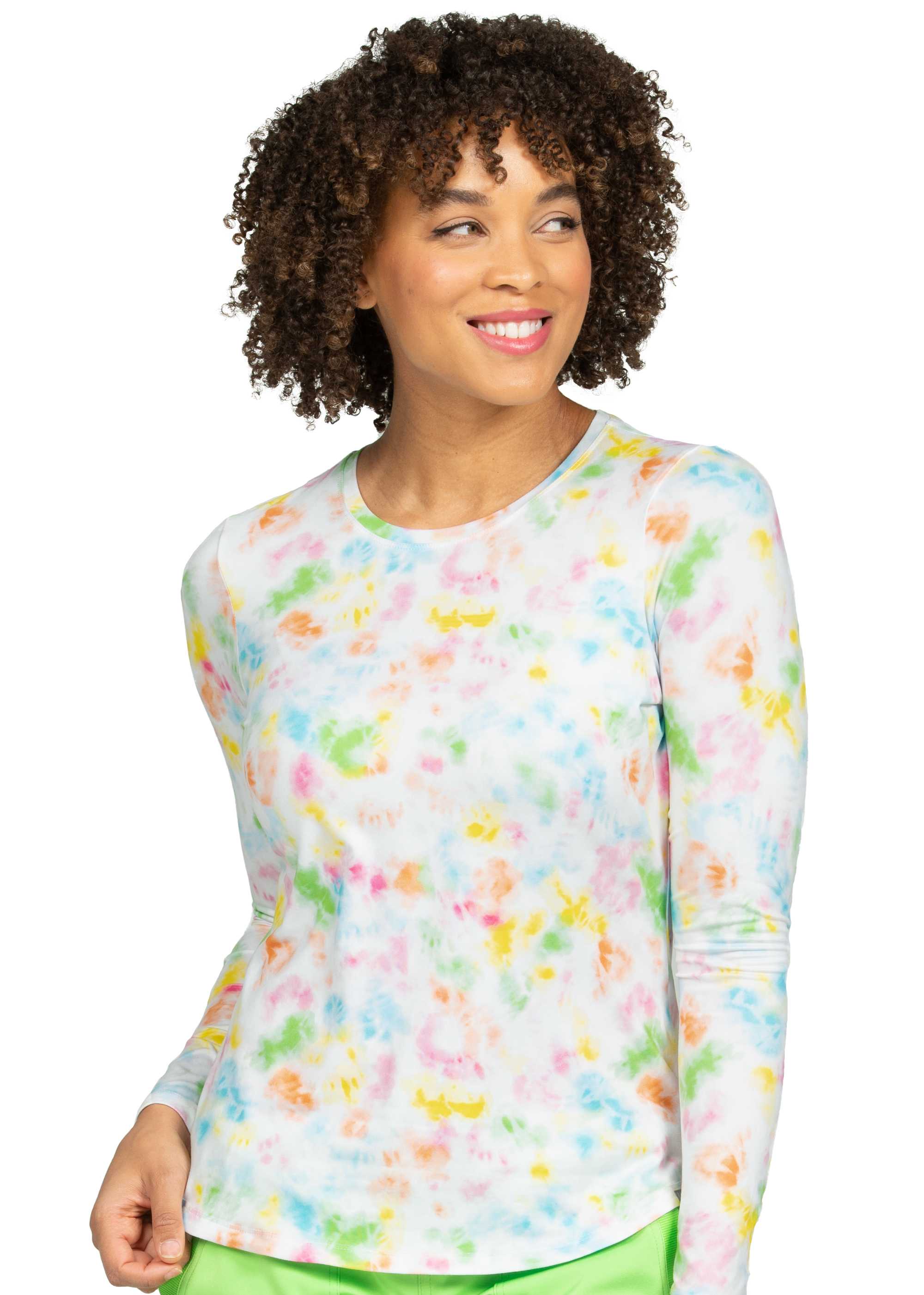 Bella Brushed Knit Printed Tee-Ava Therese