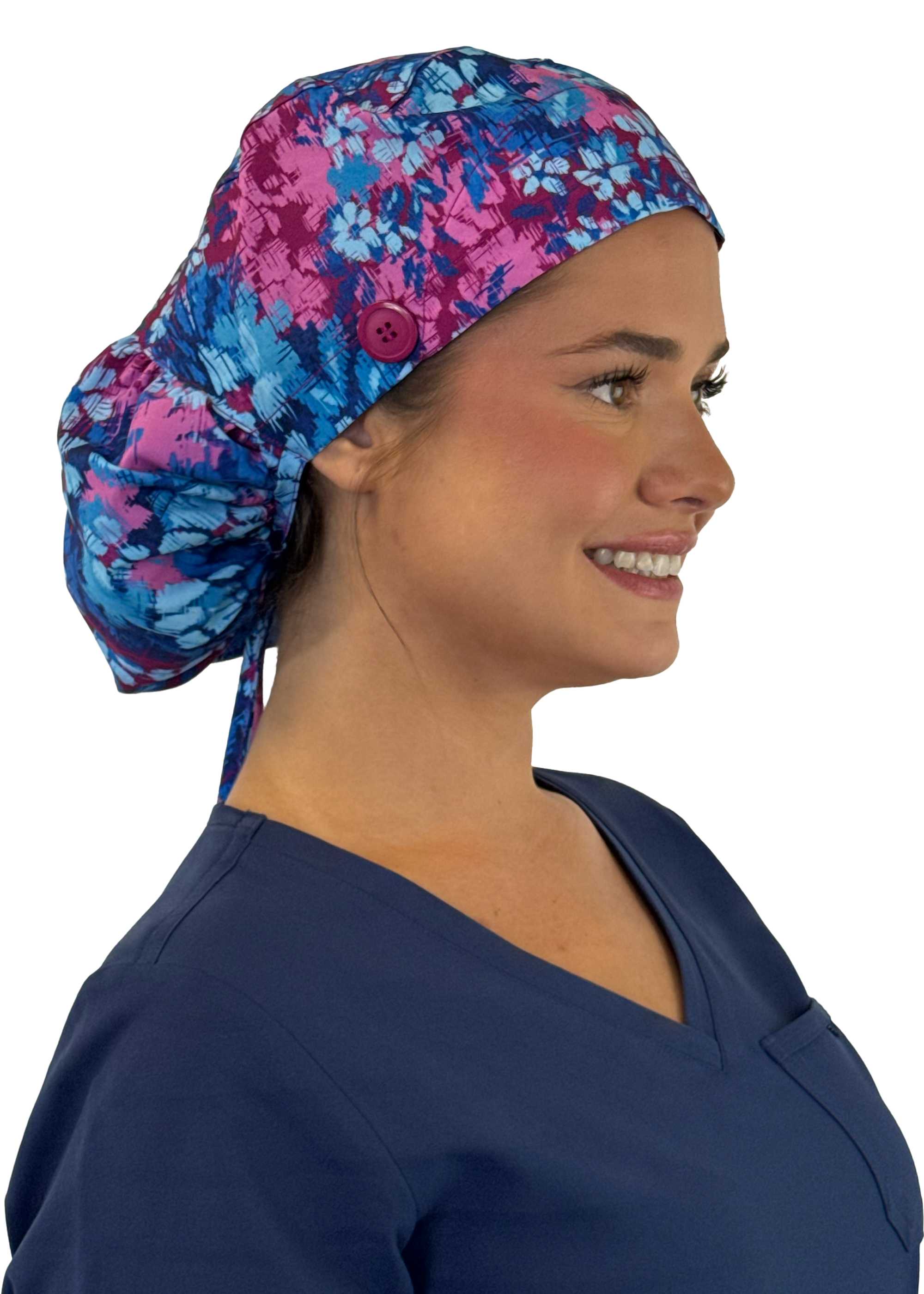 Ponytail Scrub Cap-Ava Therese