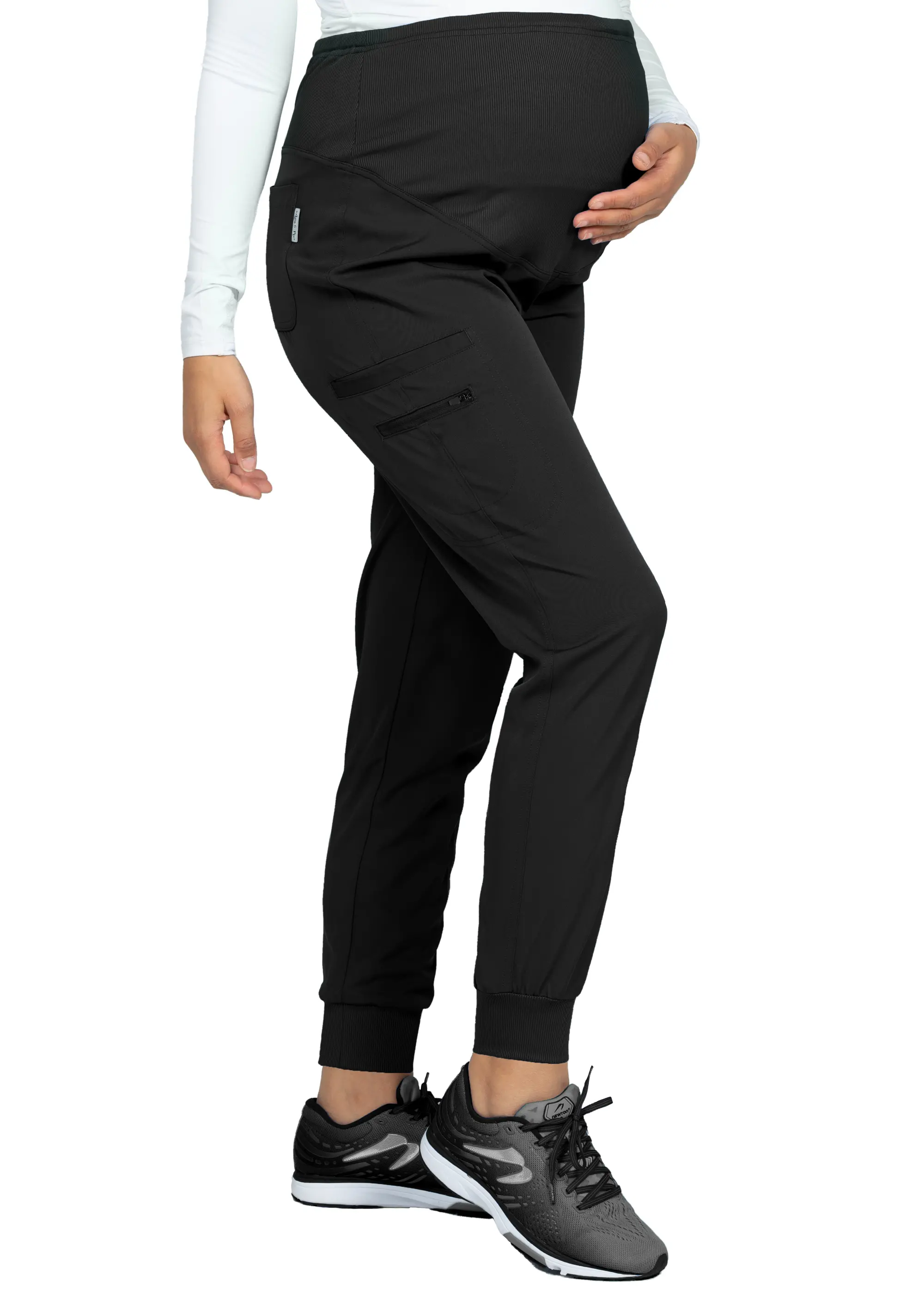 Ava & Me Maternity Jogger Pant-Ava &#38; Me