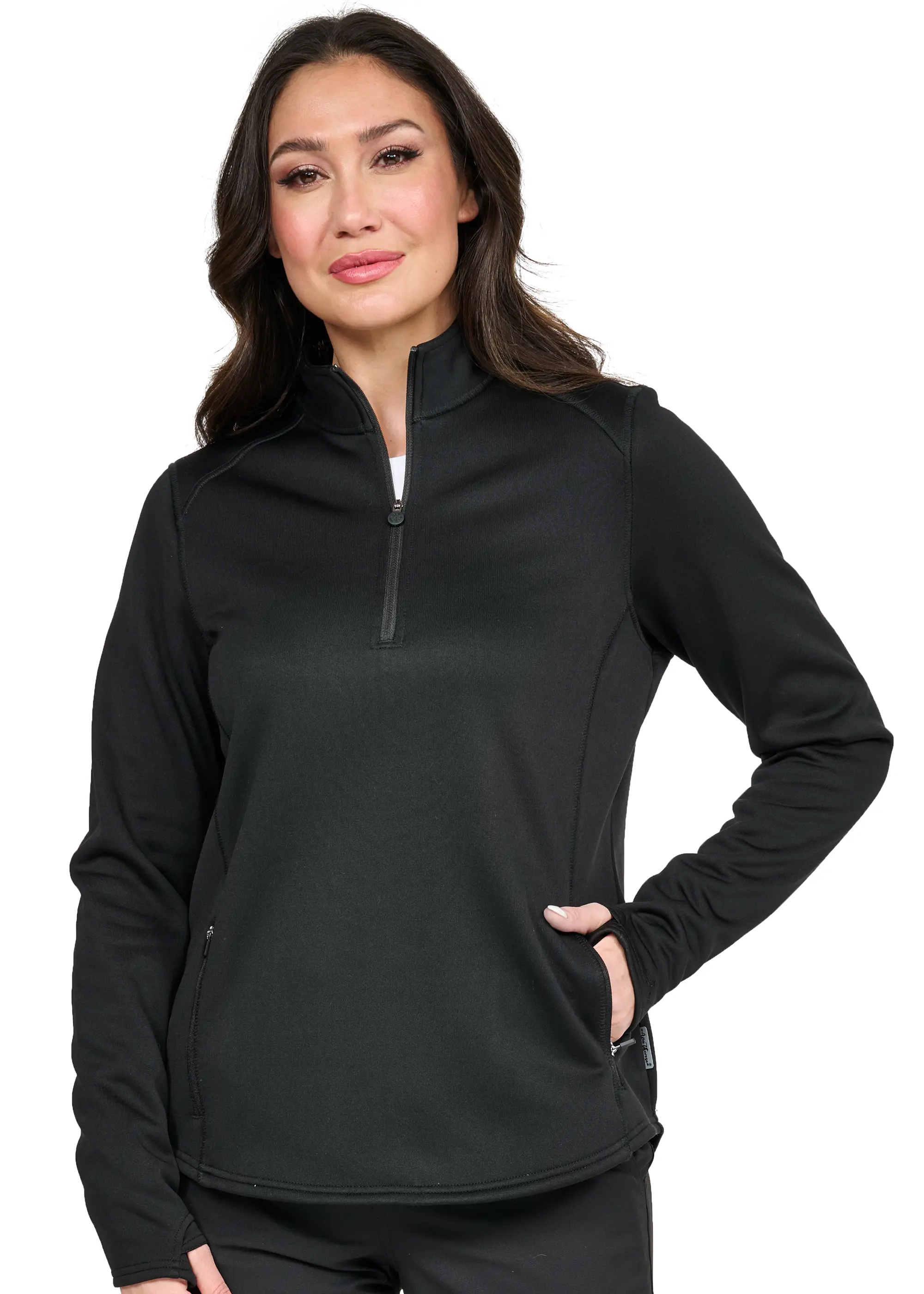 Half Zip Fleece Pull Over-Ava Therese