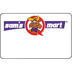 Sams Mart Magnetic Name Badge-ANC