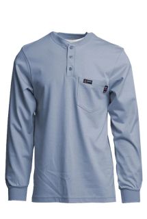 Lapco FR Henley Tees | 7oz. 100% Cotton Jersey Knit-Lapco