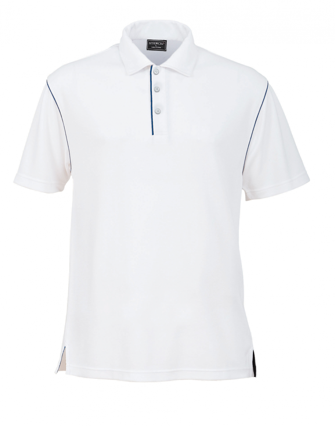 Stencil Bio-weave 1033 Mens SS Polos-Stencil 