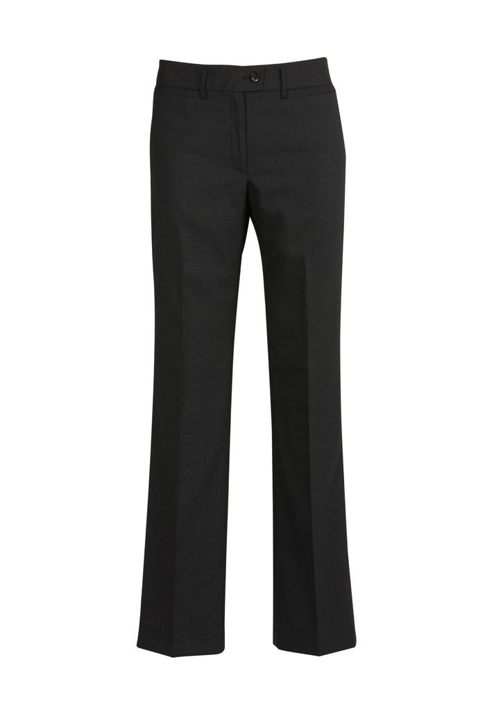 Biz Corporate Womens Comfort Wool Stretch Relaxed Pant-Biz Corporates