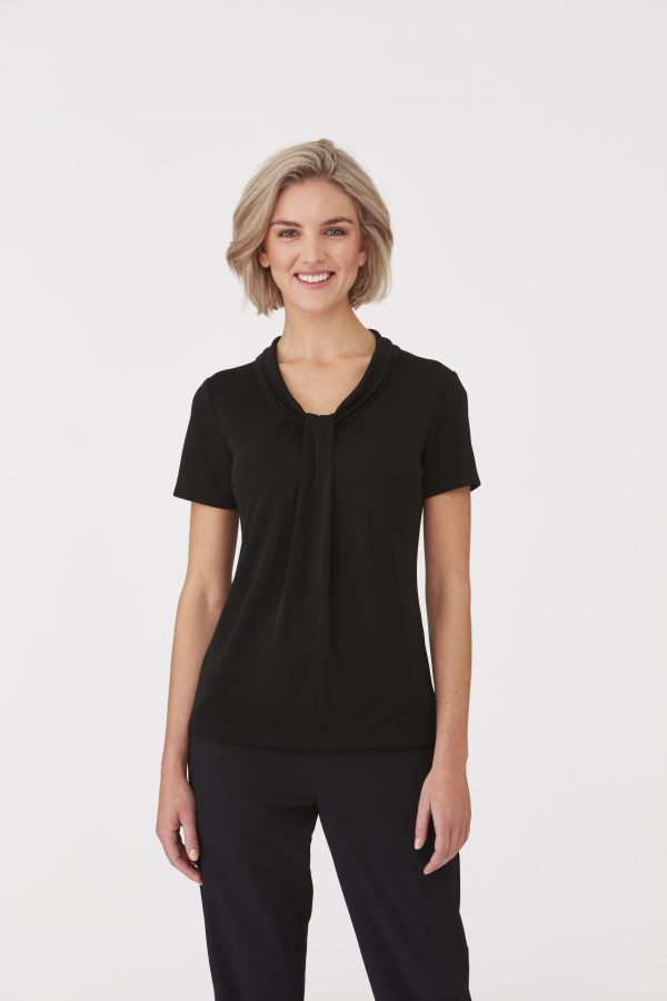 City Collection Pippa Knit Short Sleeve-City Collection