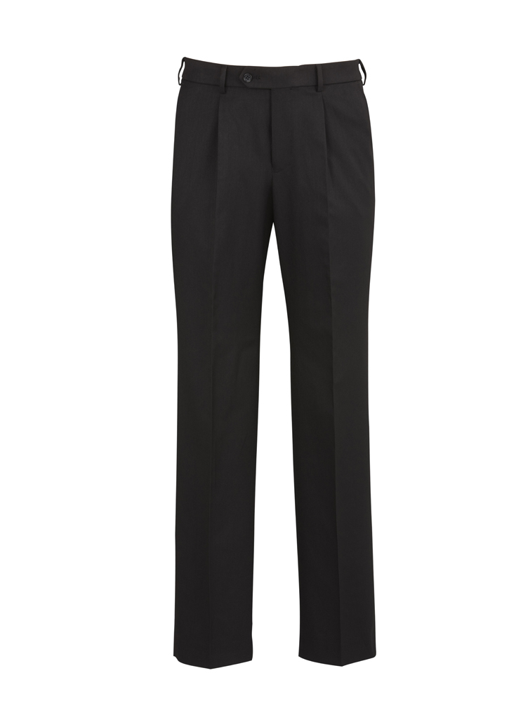 Biz Corporates Cool Stretch Mens One Pleat Pant Regular-Biz Corporates