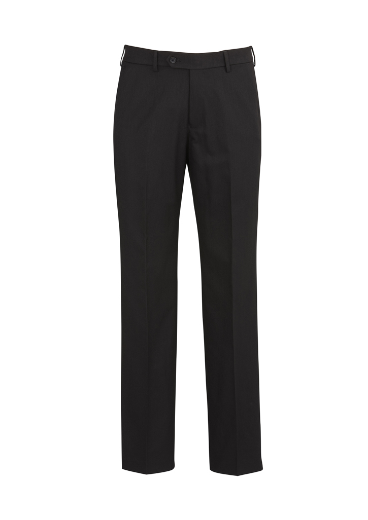 Biz Corporates Mens Cool Stretch Flat Front Pant regular-Biz Corporates