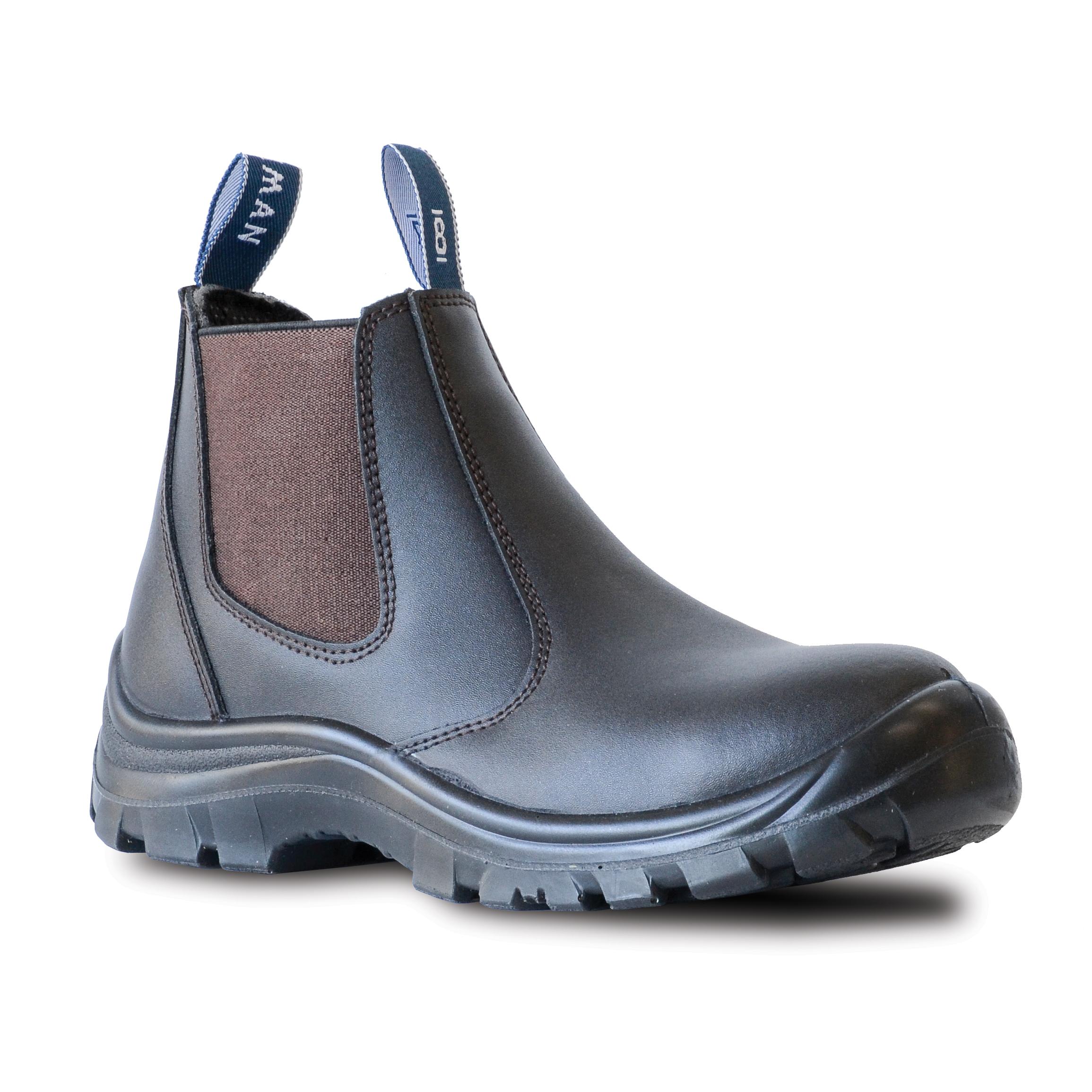 Bata Bushman NS - Claret-Bata Industrials Footwear