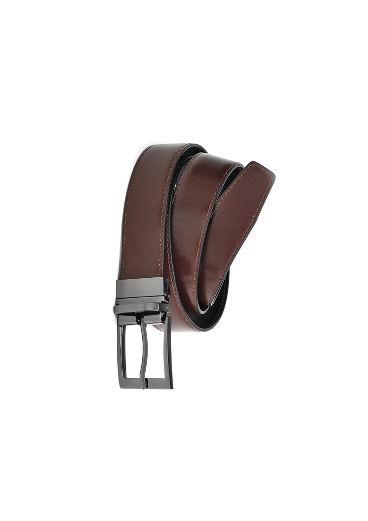 Biz Corporates Mens Leather Reversible Belt-Biz Corporates