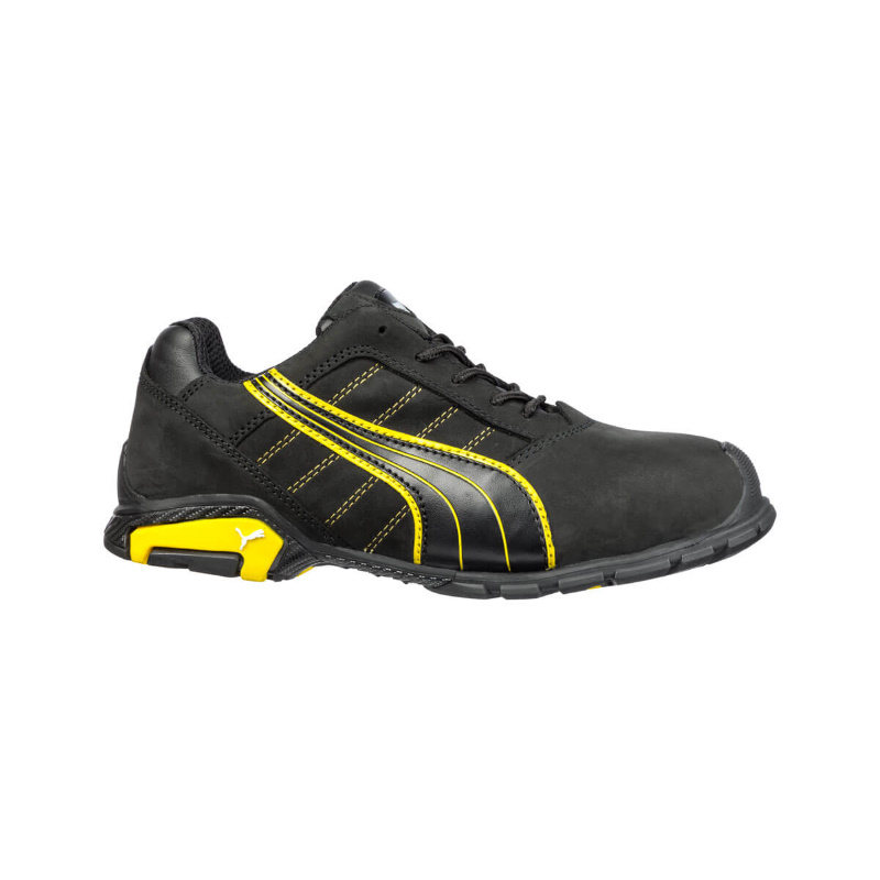 Puma Amsterdam Black Yellow-Puma Safety