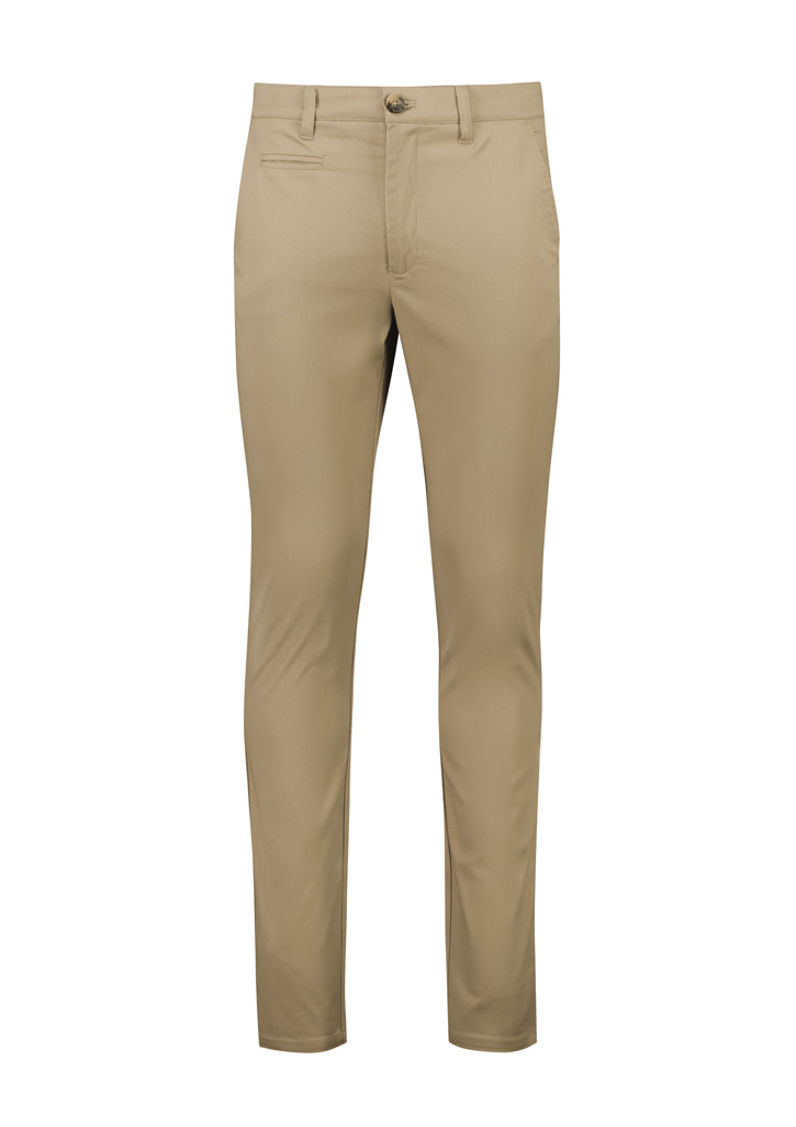 Biz Corporates Mens Traveller Tapered Stretch Chino Pant-Biz Corporates