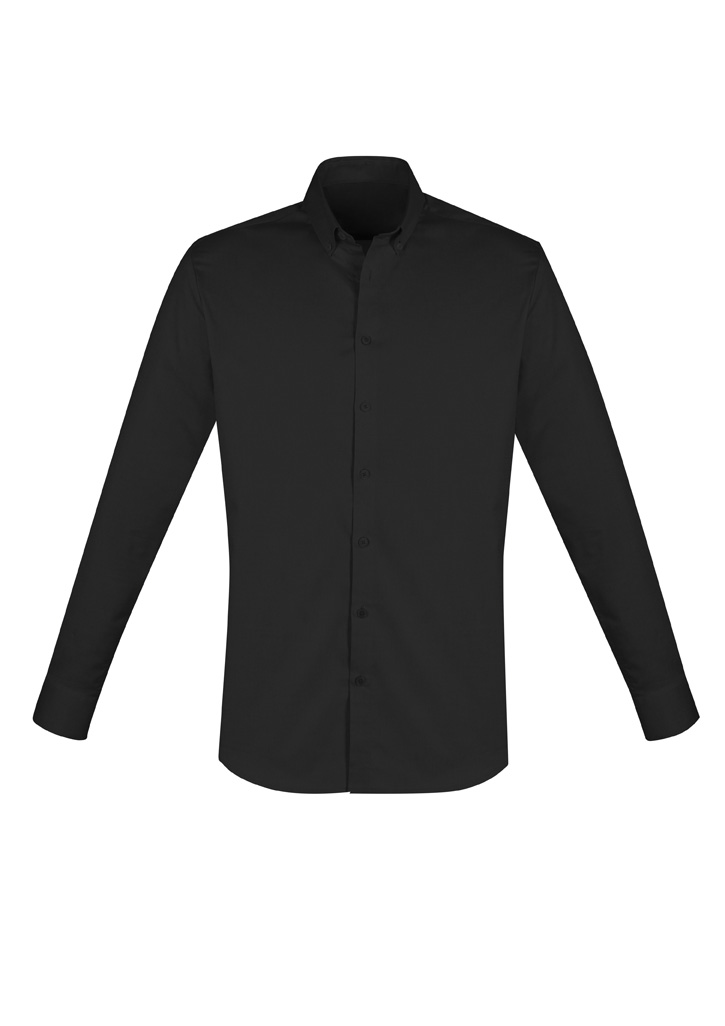 Biz Collection Mens Camden Long Sleeve Shirt-Biz Collection