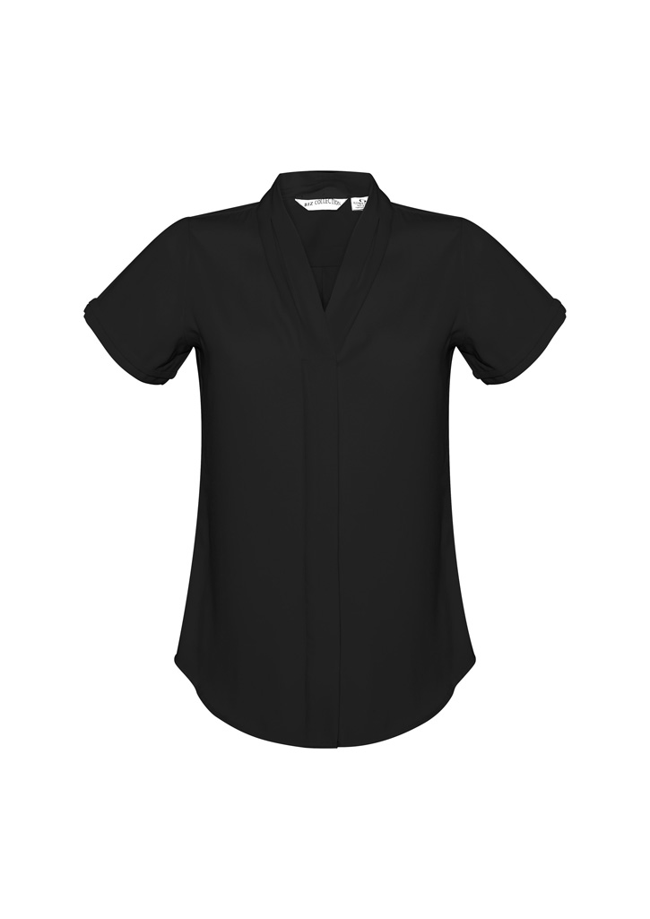 Biz Collection Womens Madison Short Sleeve Shirt-Biz Collection