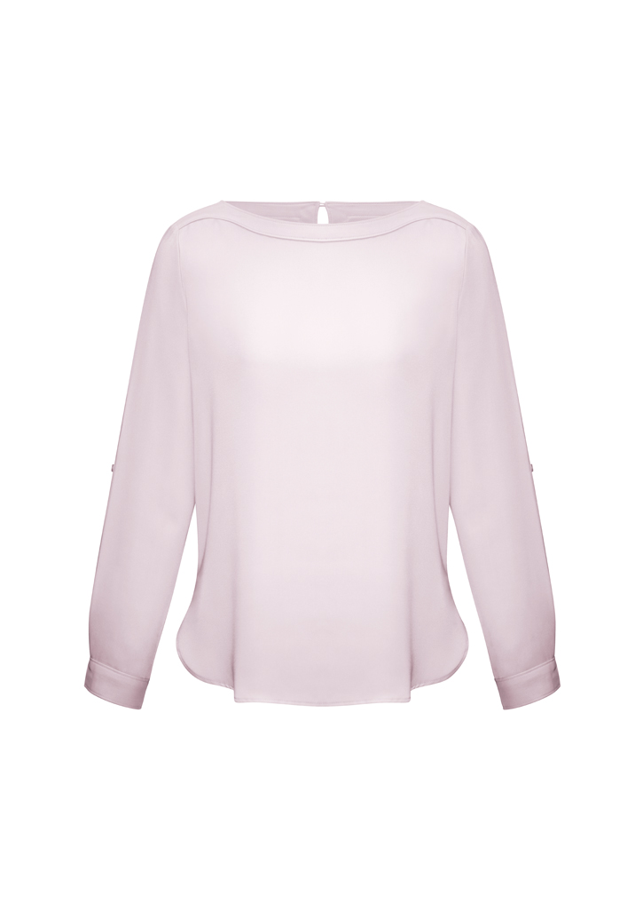 Biz Collection Womens Madison Boatneck Top-Biz Collection