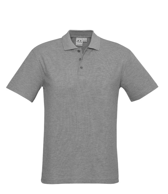 Biz Collection Mens Crew Short Sleeve Polo-City Collection