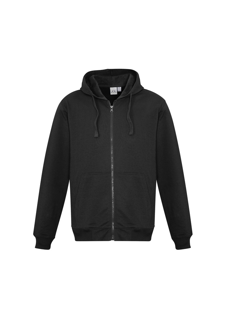 Biz Collection Mens Crew Zip Hoodie-Biz Collection