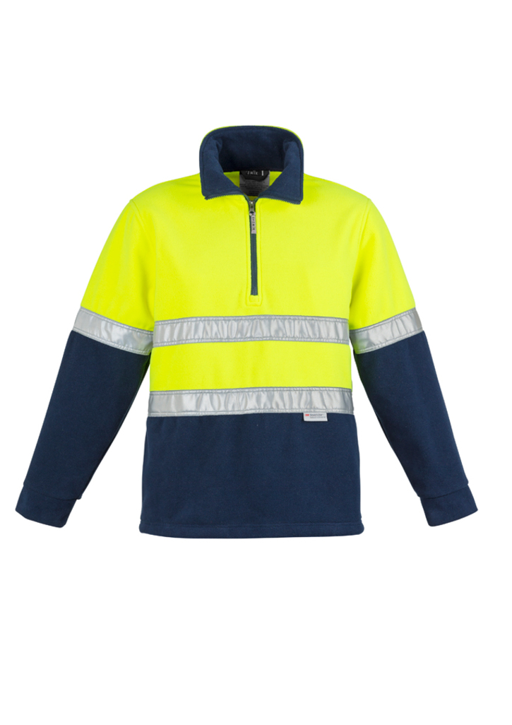 Syzmik  Unisex Hi Vis Polar Fleece Pullover - Should Taped-Syzmik