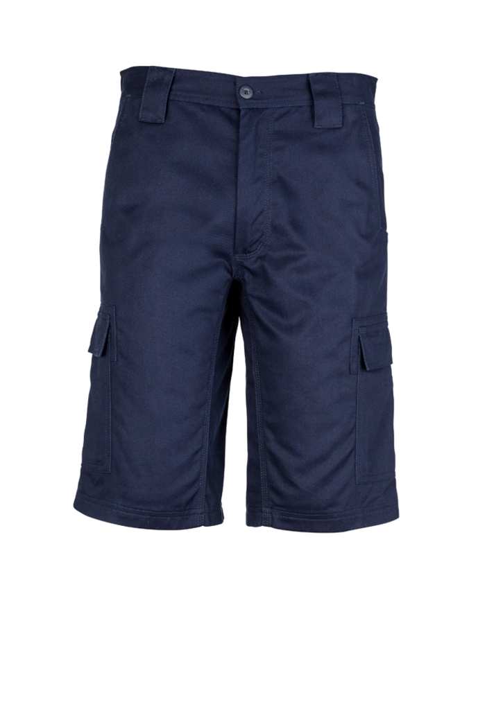 Syzmik Mens Mid-weight Drill Cargo Short-Syzmik