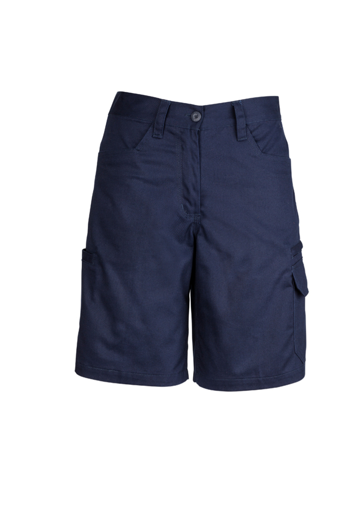 Syzmik Womens Plain Utility Short-Syzmik