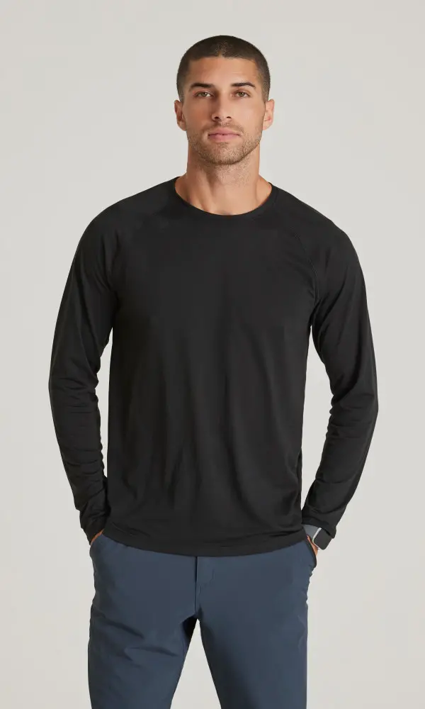 Barco One BOK803 Men&#8216;s Surge Underscrub Long Sleeve Tee-Barco One