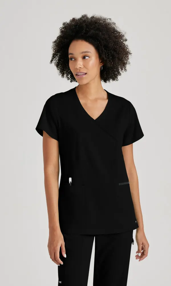 Greys Anatomy Spandex Stretch Kim Top-Greys Anatomy Spandex Stretch