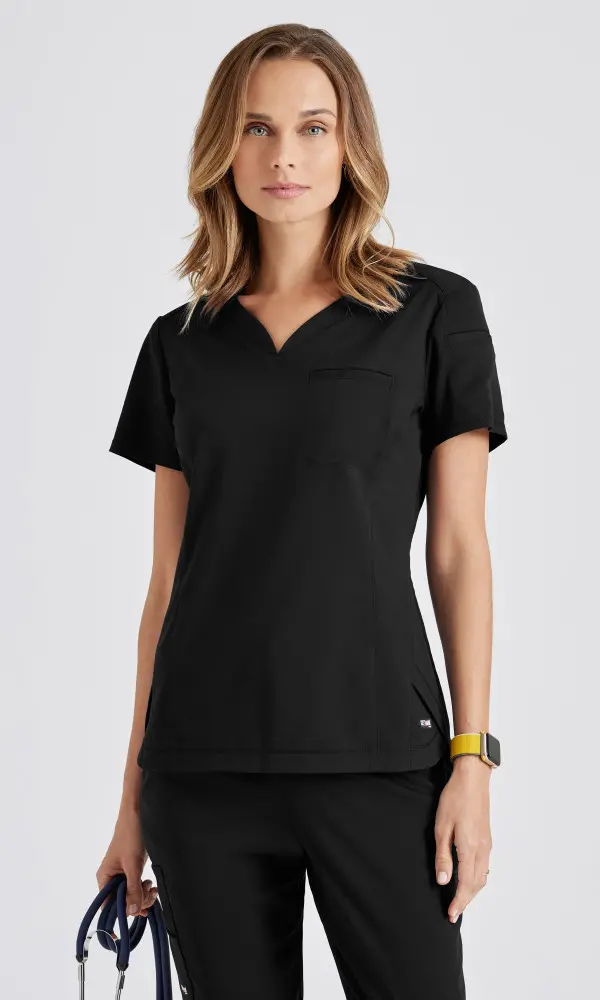 Greys Anatomy Spandex Stretch Capri Tuck&#45;in Top-Greys Anatomy Spandex Stretch