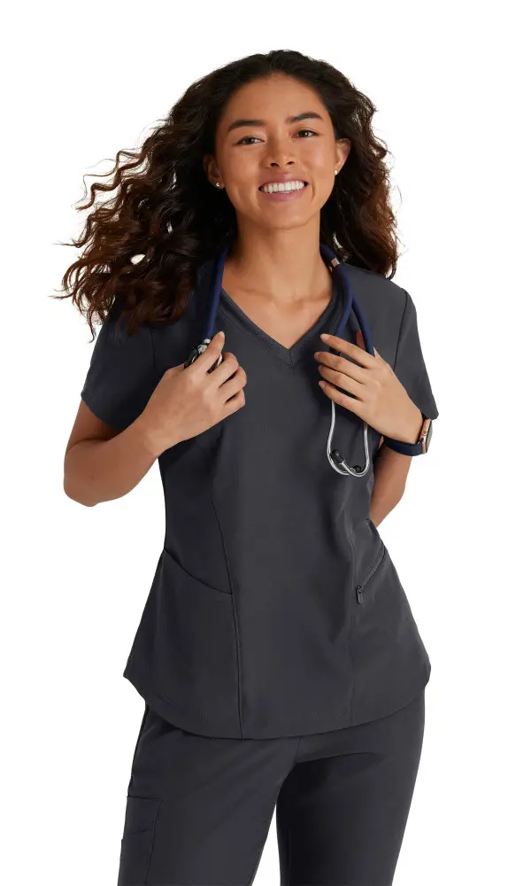 Skechers Vitality SKT092 Electra 3 Pocket Scrub Top-Skechers Vitality