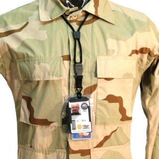 Credentials - Information-Access (C.I.A.) Lanyard-Blackhawk