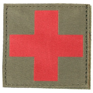 Red Cross Id Patch-Blackhawk