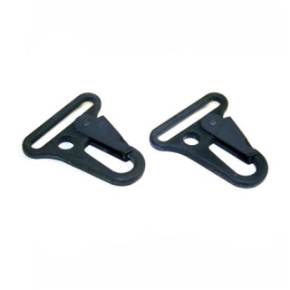 Metal 1" Heavyduty Snaphook - Set Of 2 - "Alligator Claw"-Blackhawk